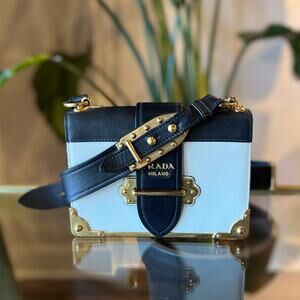 PRADA Cahier Shoulder Bag